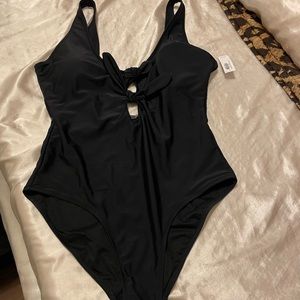 Black, One Piece Old Navy Swimsuit